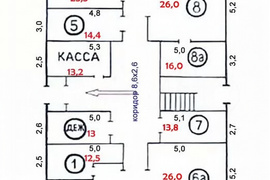 Здание, 851 м², гостиница, медцентр, офис